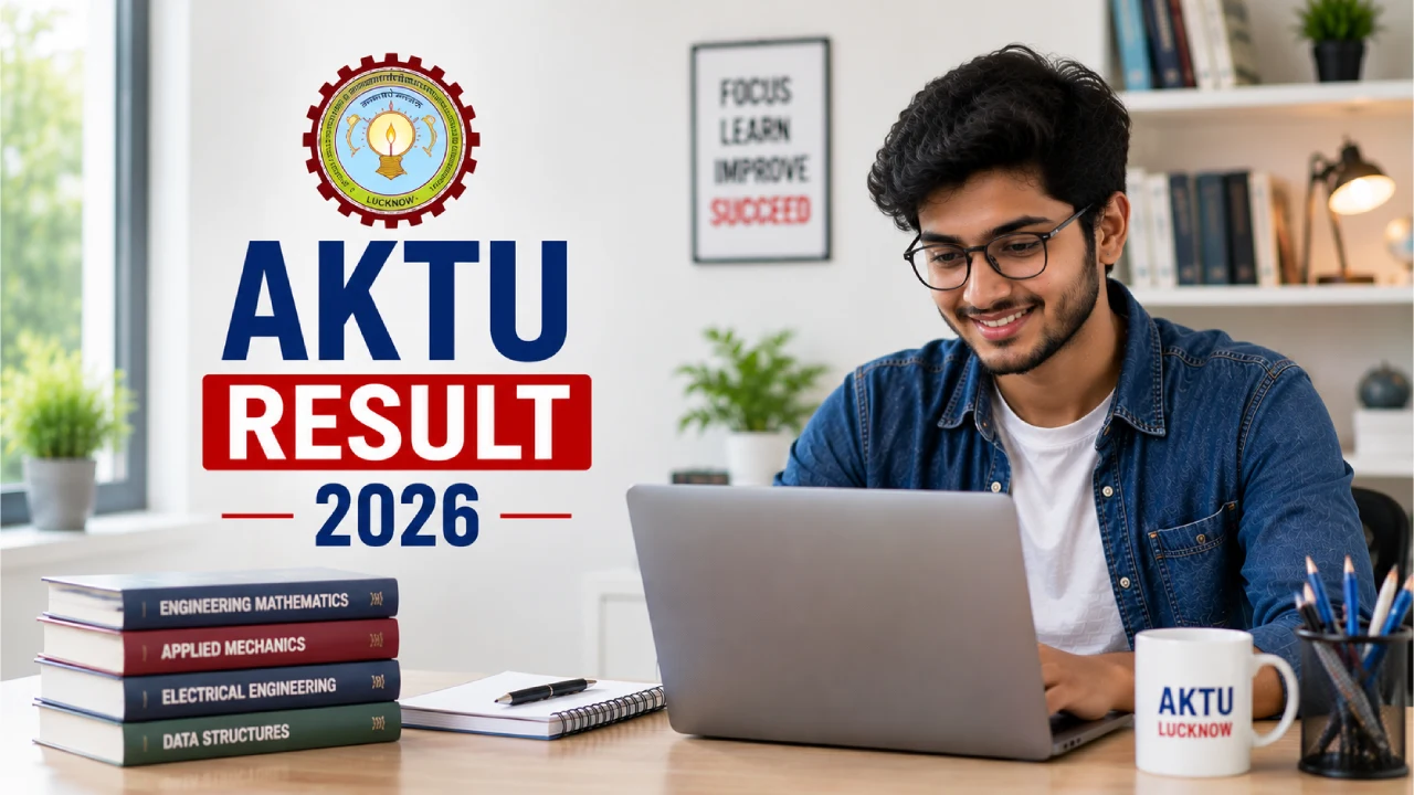 AKTU Result 2026 Out जारी चेक Marksheet Direct Download Link