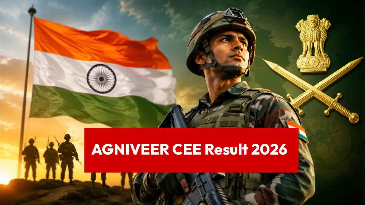Army Agniveer CEE Result 2026 OUT | ARO Wise Result PDF Download Link